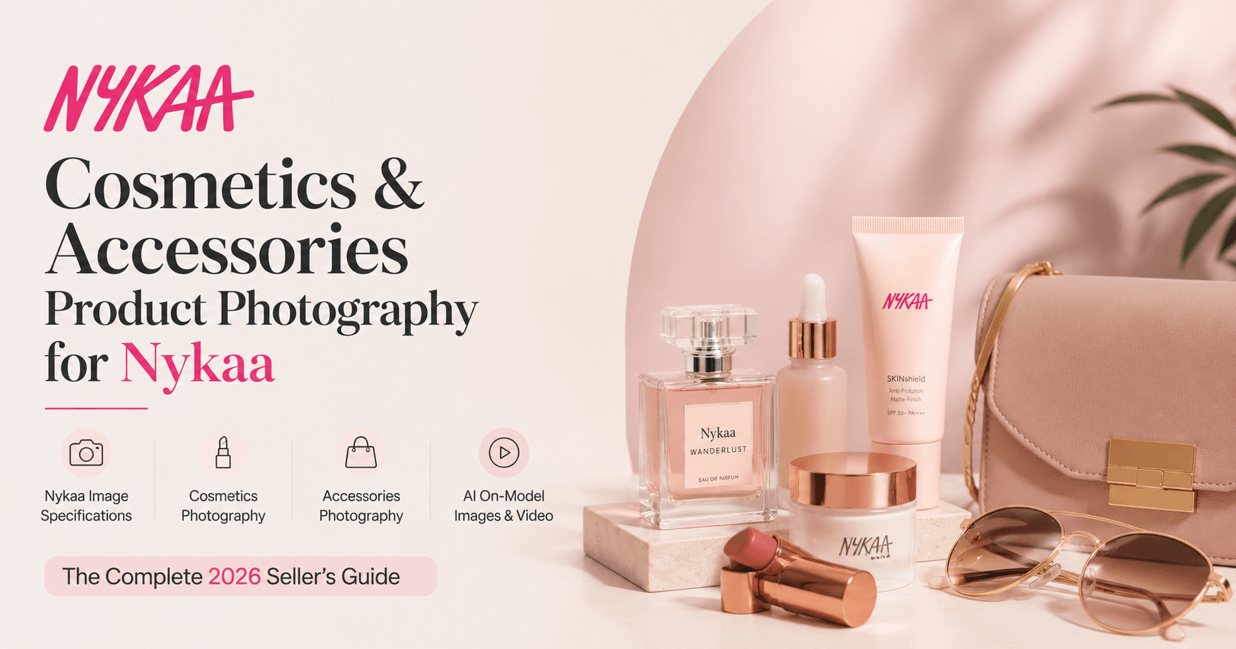 Footwear and Product Photography for Nykaa Complete 2026 Seller's Guide — Studiofy