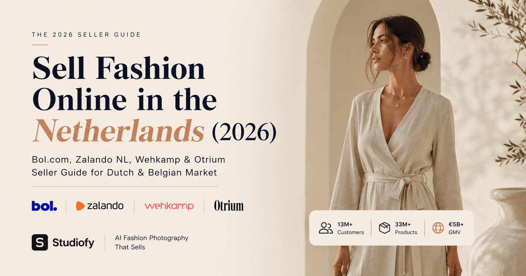 How to Sell Fashion Online in the Netherlands 2026 — Bol.com, Zalando NL, Wehkamp & Otrium Seller Guide — Studiofy
