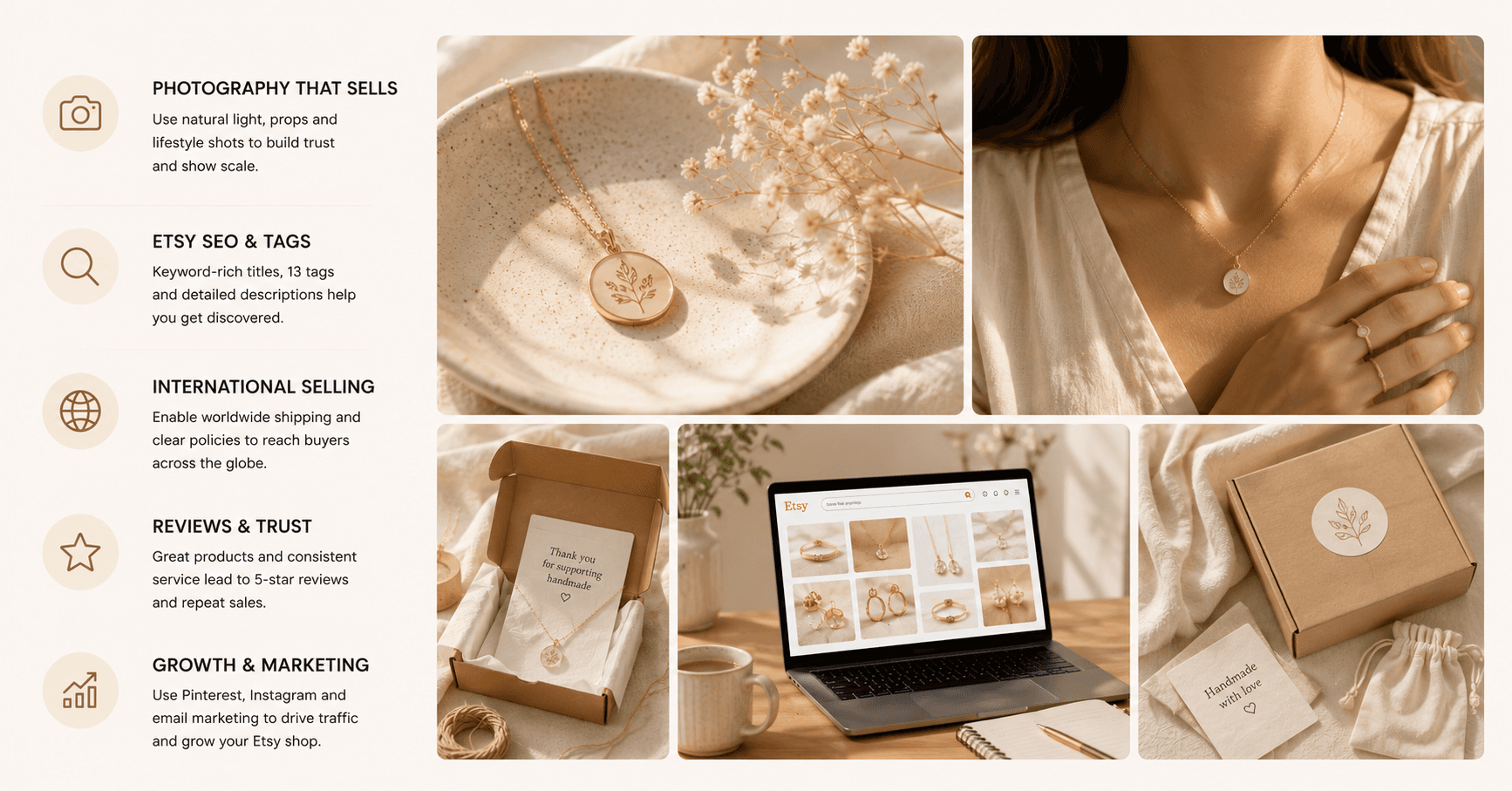 How to Sell on Etsy in 2026 — Photography and Growth Guide — Studiofy