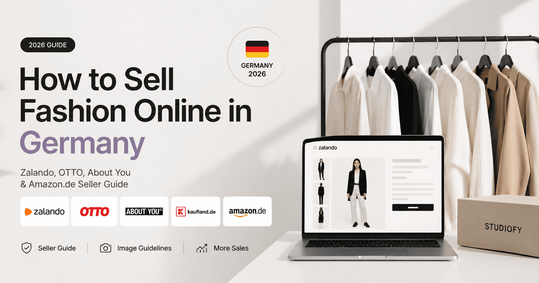 How to Sell Fashion Online in Germany (2026): Zalando, OTTO, About You & Amazon.de Seller Guide