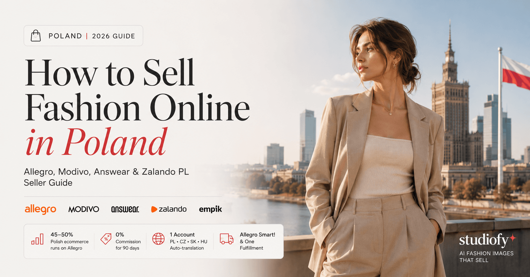 How to Sell Fashion Online in Poland (2026): Allegro, Modivo, Answear & Zalando PL Seller Guide