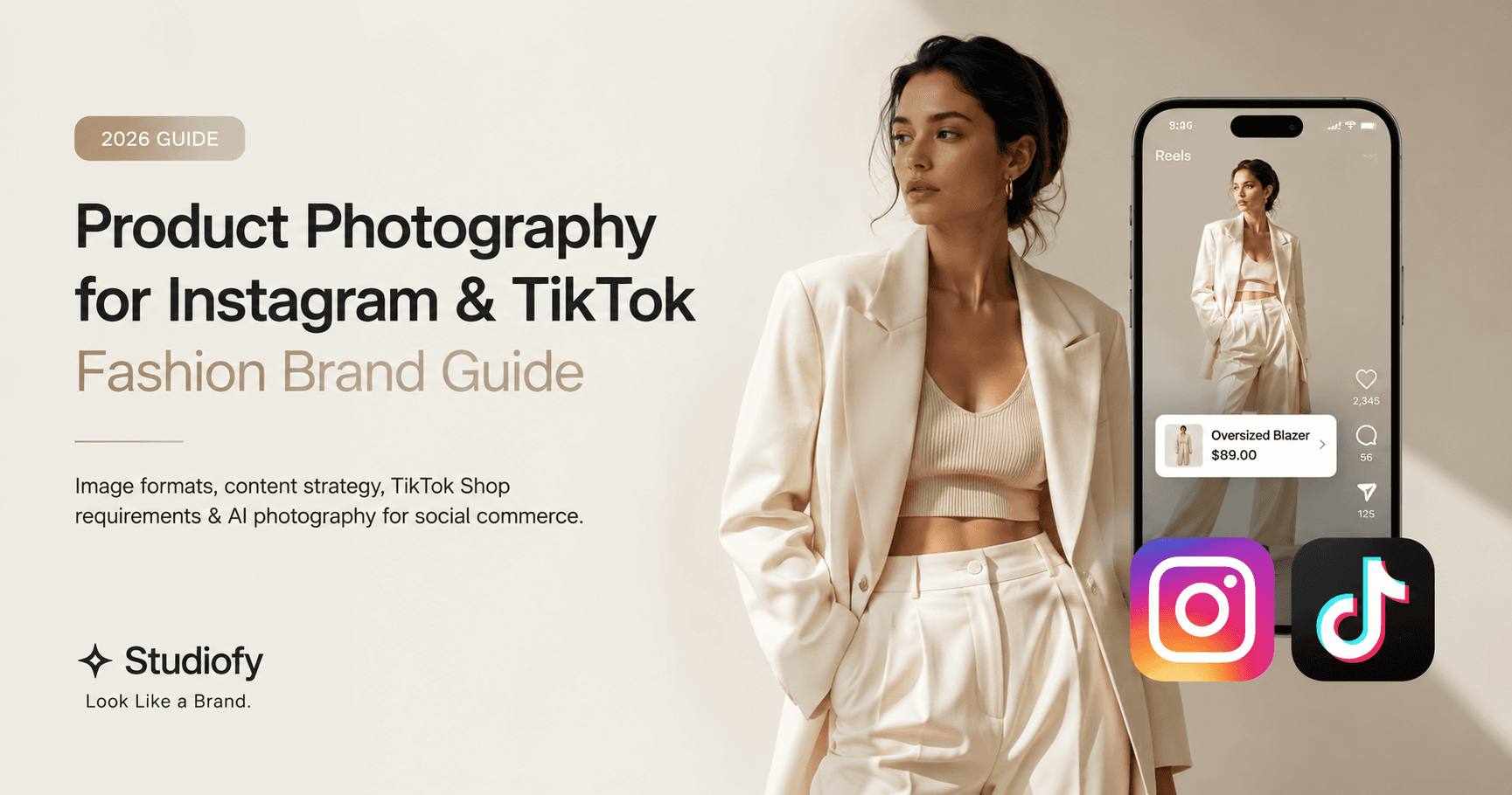 Product Photography for Instagram and TikTok: The Complete Fashion Brand Guide (2026)